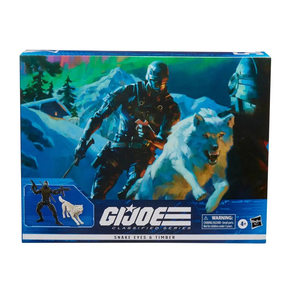 G.I. Joe Classified Series akciófigura 2022 Snake Eyes &amp; Timber 15 cm termékfotó
