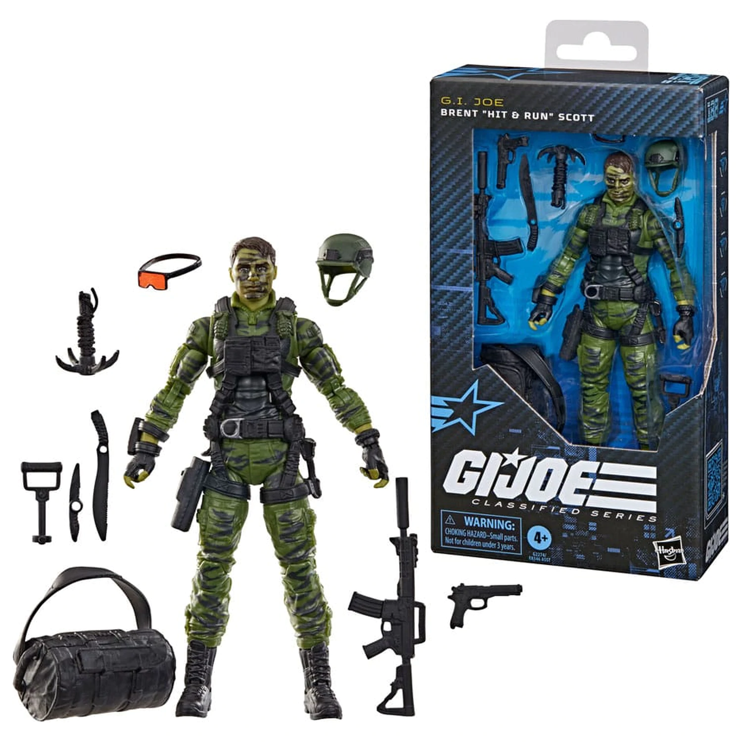 G.I. Joe Classified Series akciófigura Brent "Hit & Run" Scott 15 cm termékfotó
