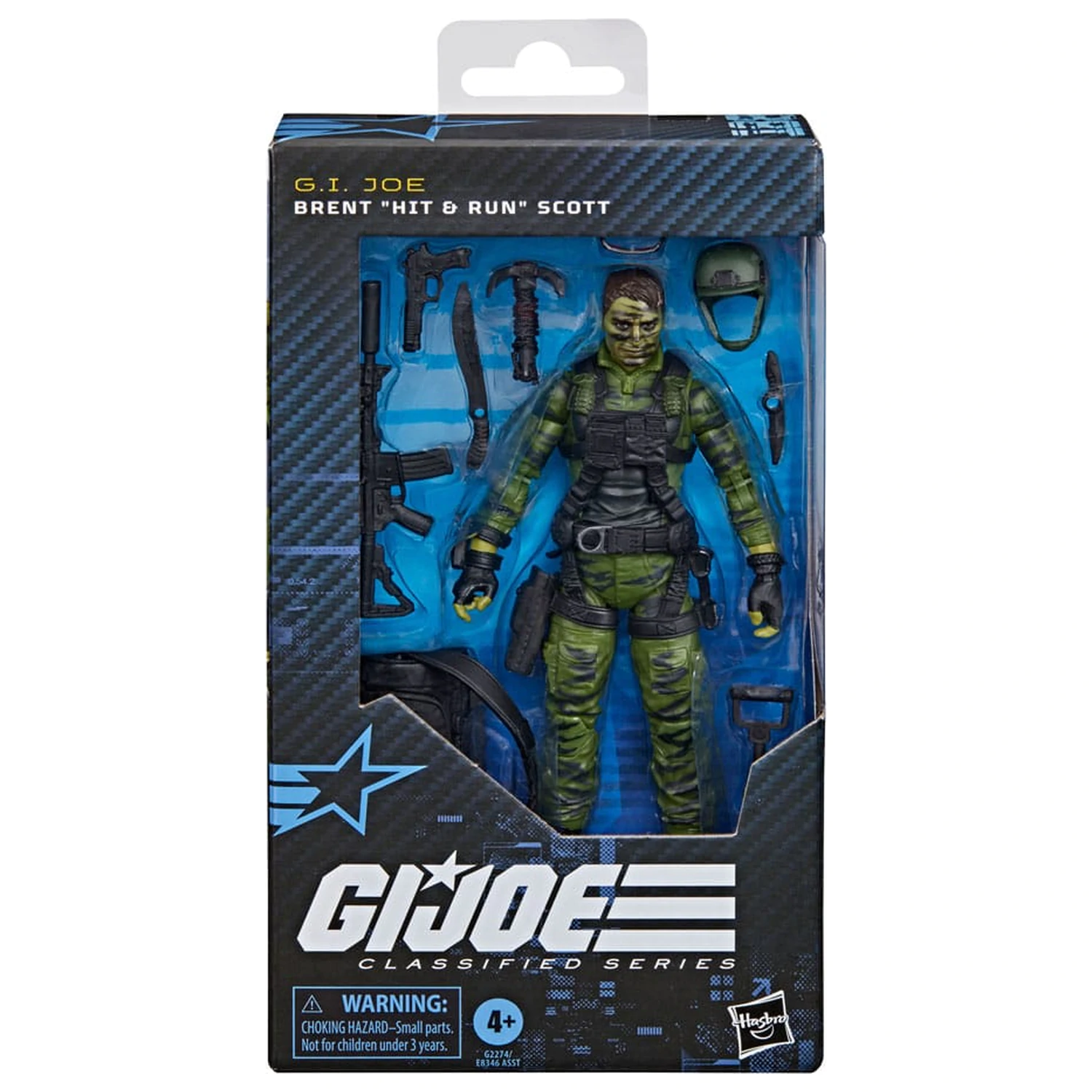 G.I. Joe Classified Series akciófigura Brent "Hit & Run" Scott 15 cm termékfotó