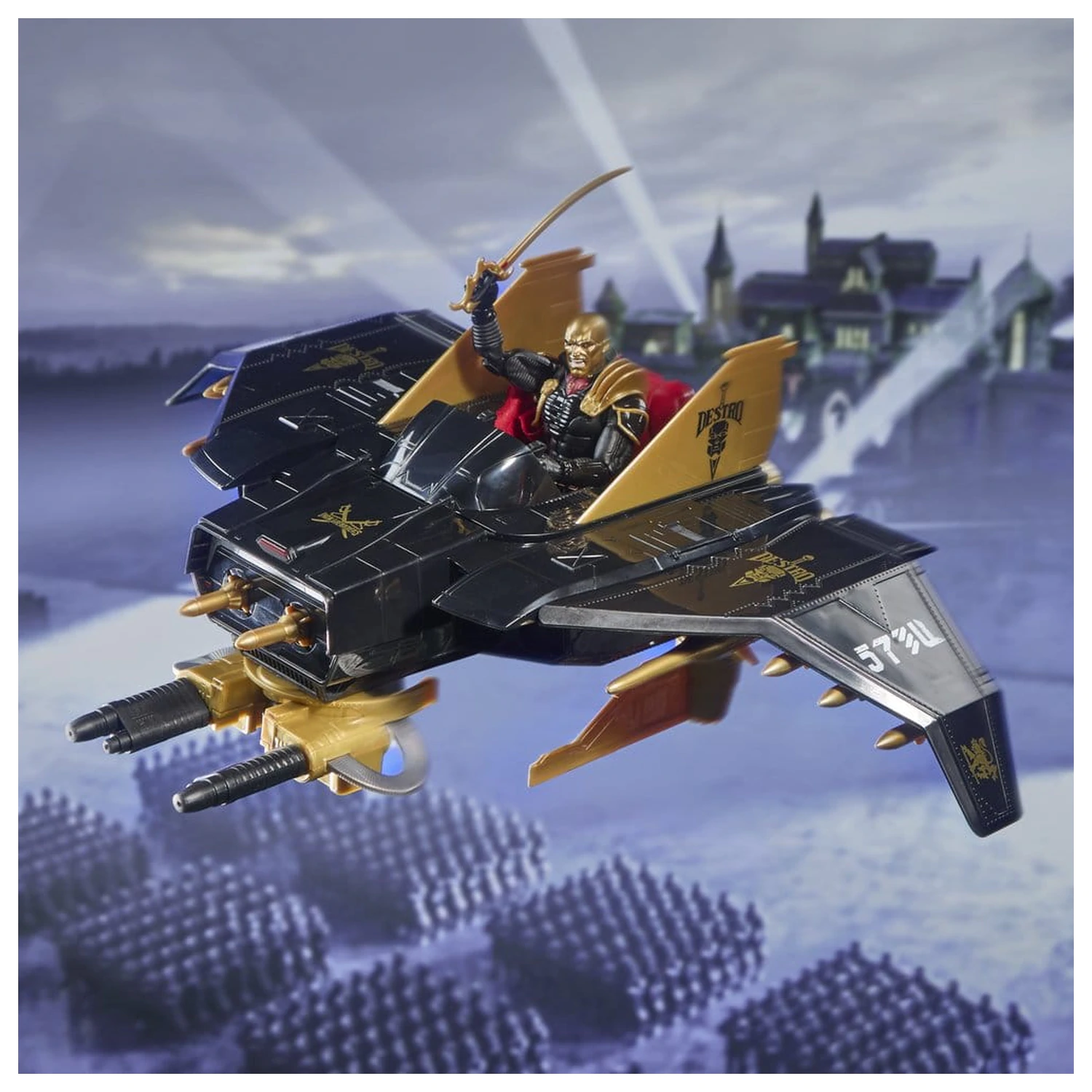 G.I. Joe Classified Series akciófigura és jármű csomag #203 Destro & Iron Grenadier Despoiler 15 cm termékfotó