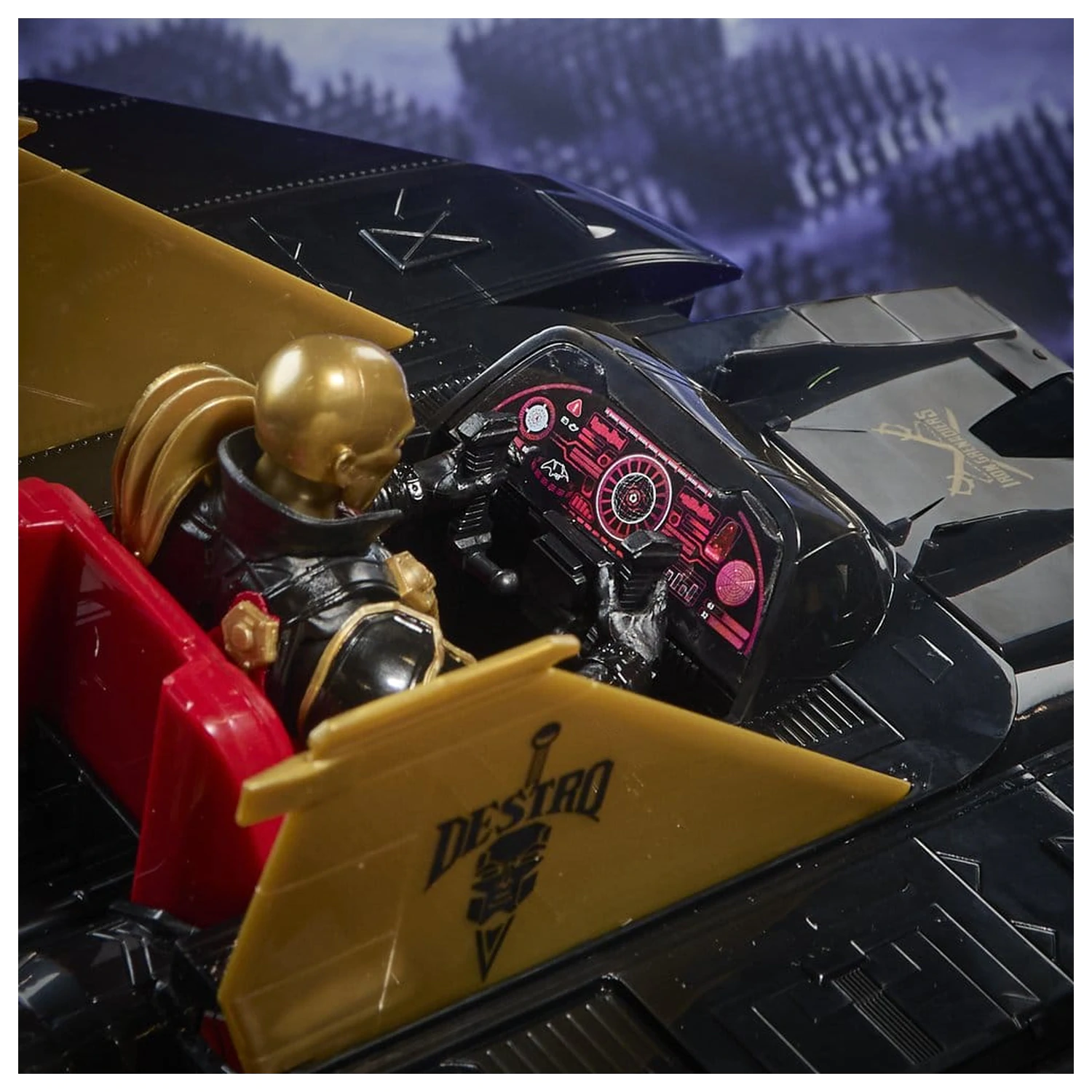 G.I. Joe Classified Series akciófigura és jármű csomag #203 Destro & Iron Grenadier Despoiler 15 cm termékfotó