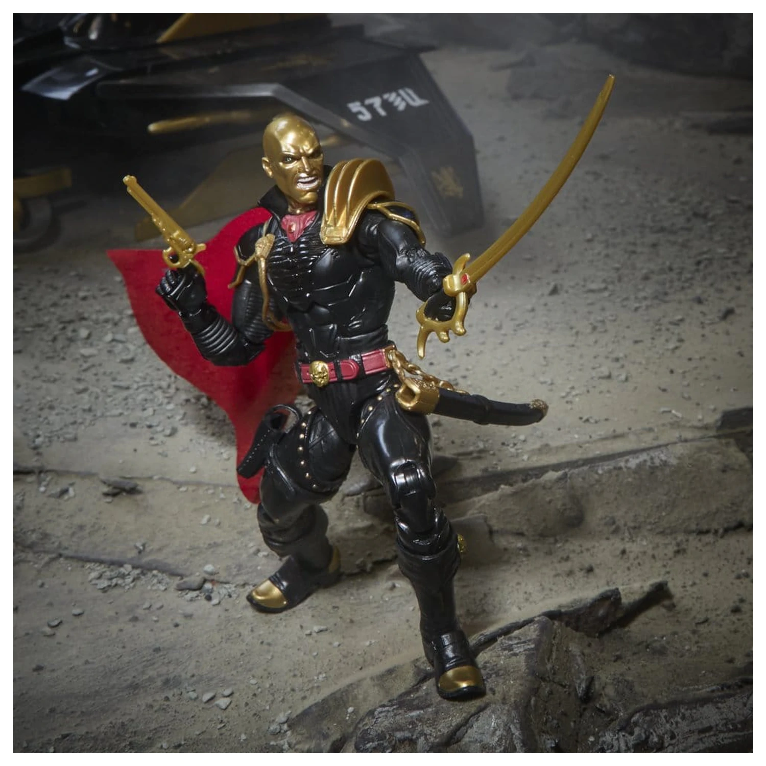 G.I. Joe Classified Series akciófigura és jármű csomag #203 Destro & Iron Grenadier Despoiler 15 cm termékfotó