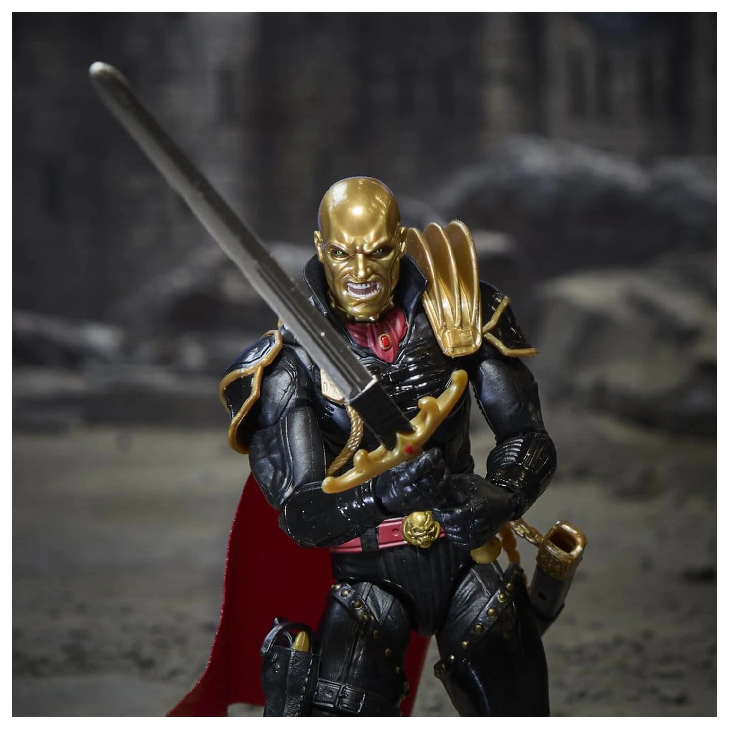 G.I. Joe Classified Series akciófigura és jármű csomag #203 Destro & Iron Grenadier Despoiler 15 cm termékfotó