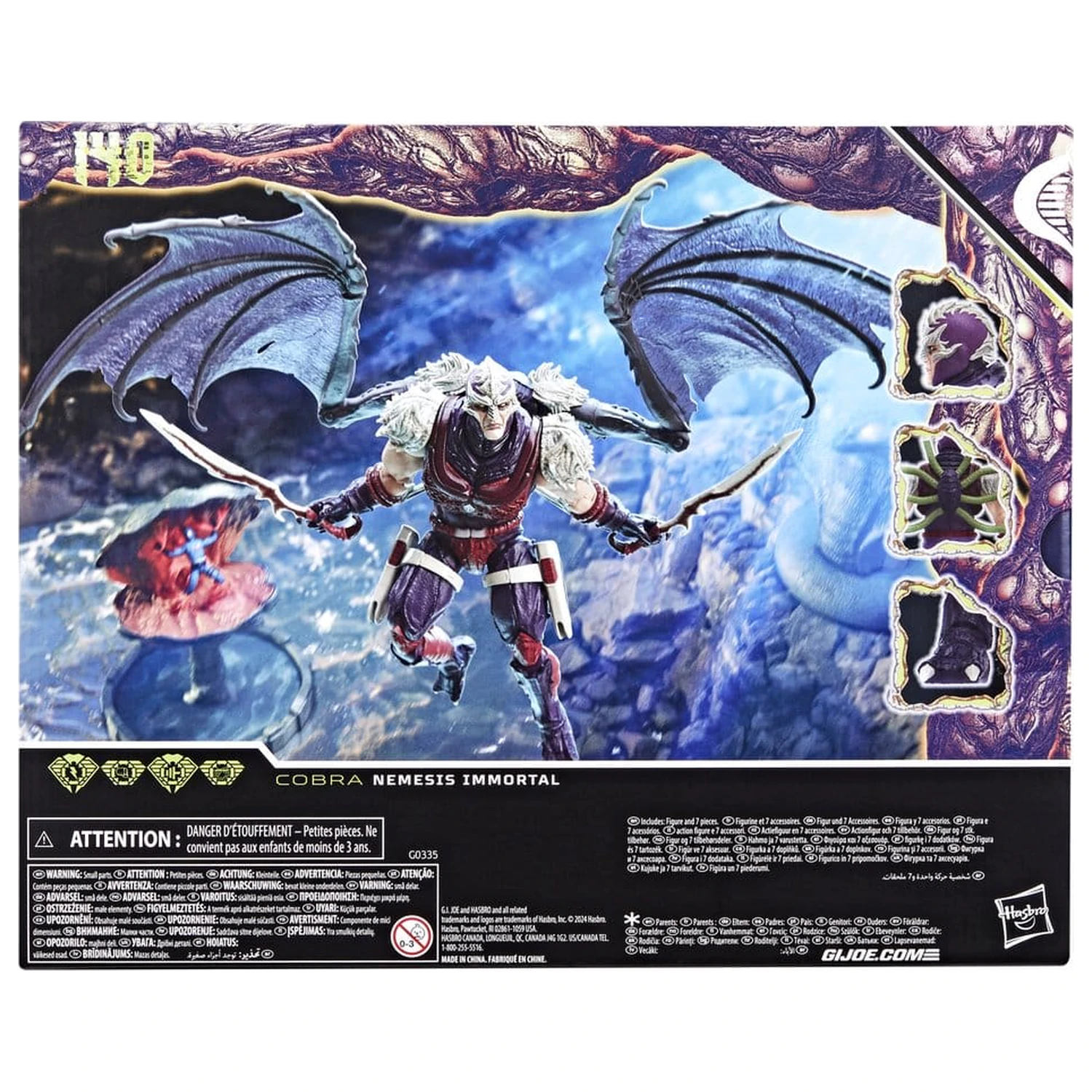 G.I. Joe Classified Series akciófigura Nemesis Immortal 15 cm termékfotó