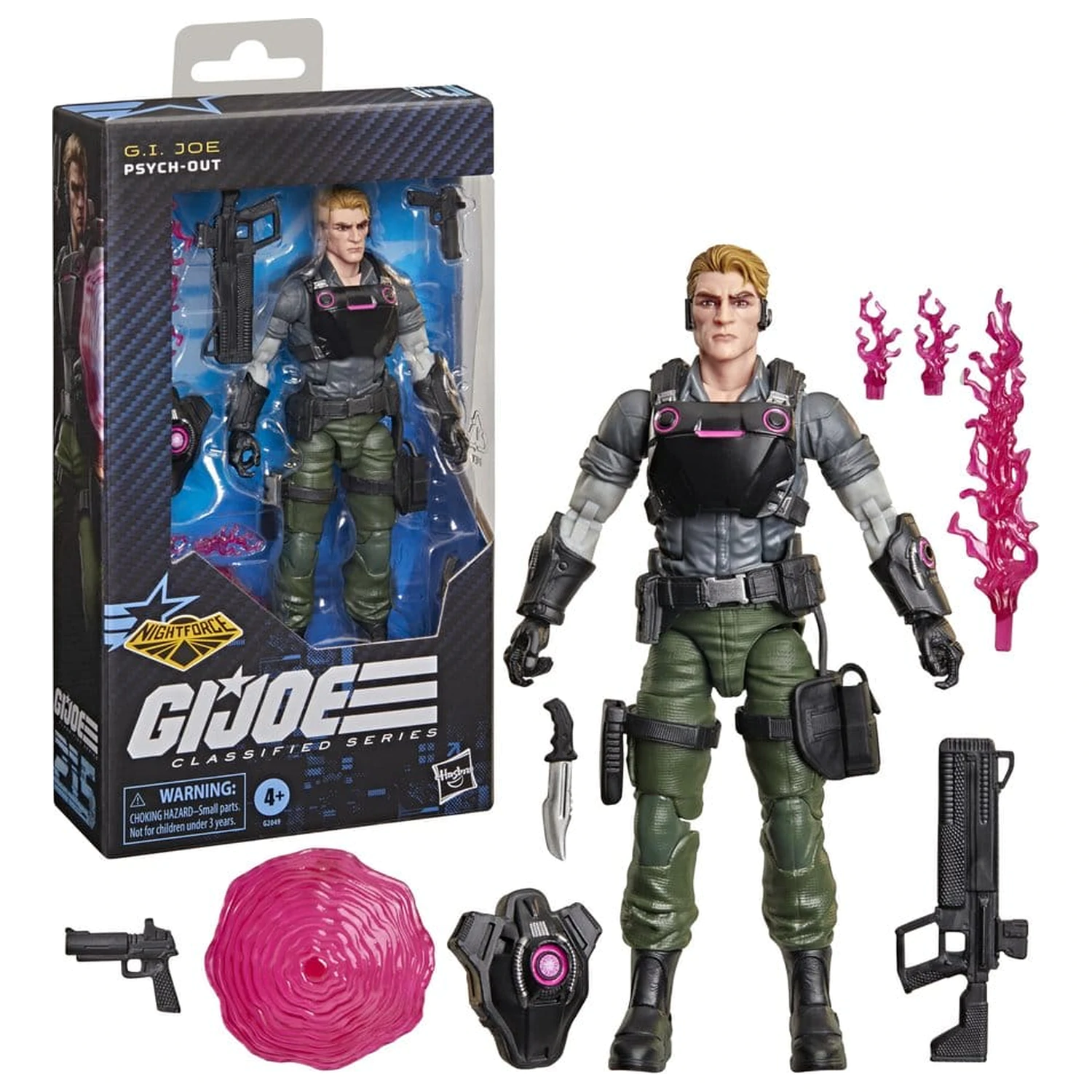 G.I. Joe Classified Series akciófigura Night Force: Psych-Out 15 cm termékfotó