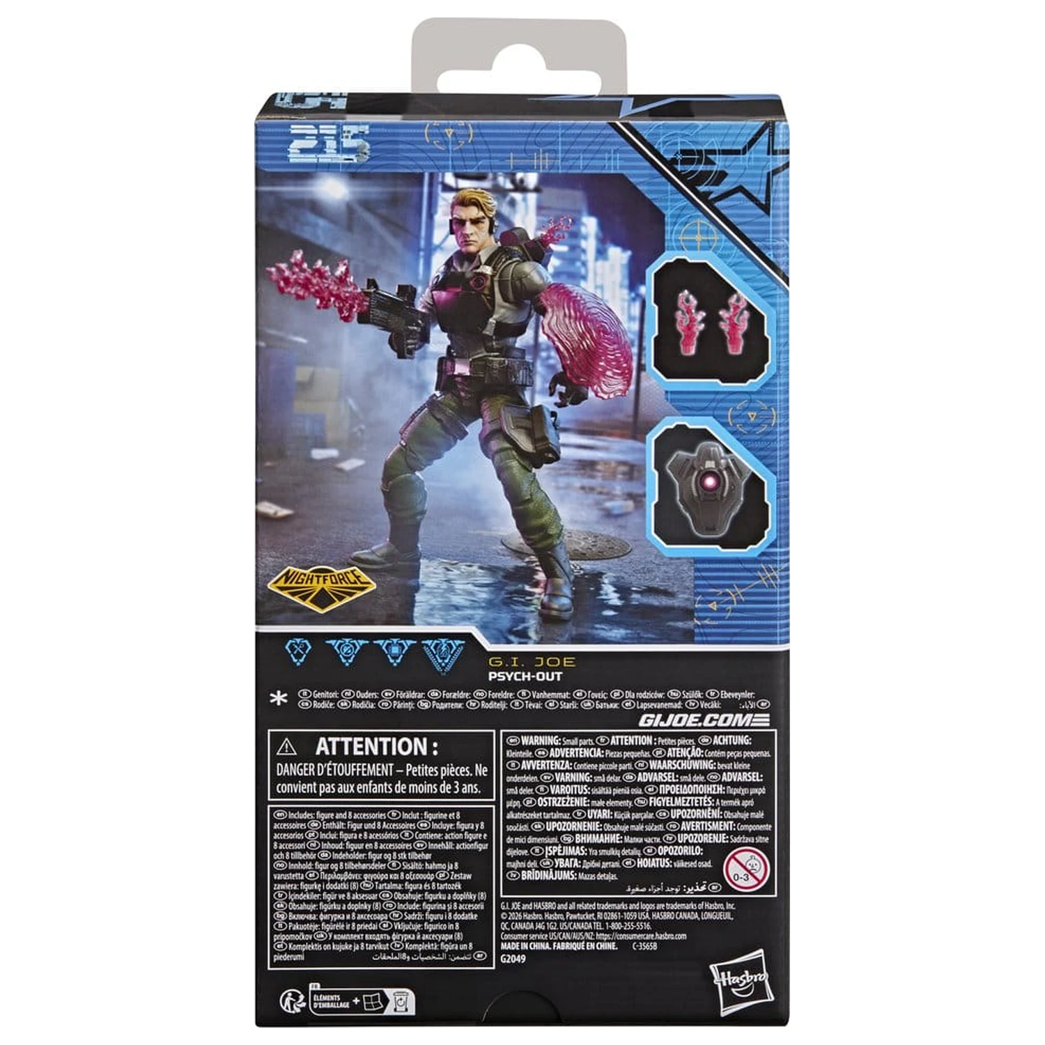 G.I. Joe Classified Series akciófigura Night Force: Psych-Out 15 cm termékfotó
