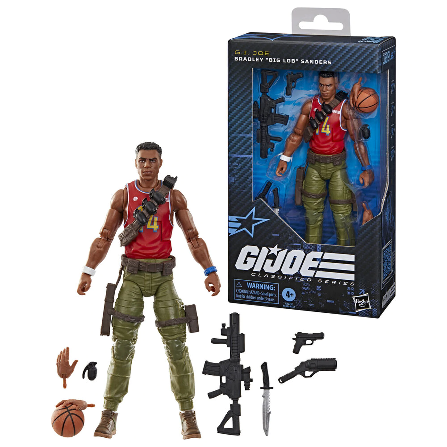 G.I. Joe Classified Series Bradley Big Lob Sanders figura 15cm termékfotó