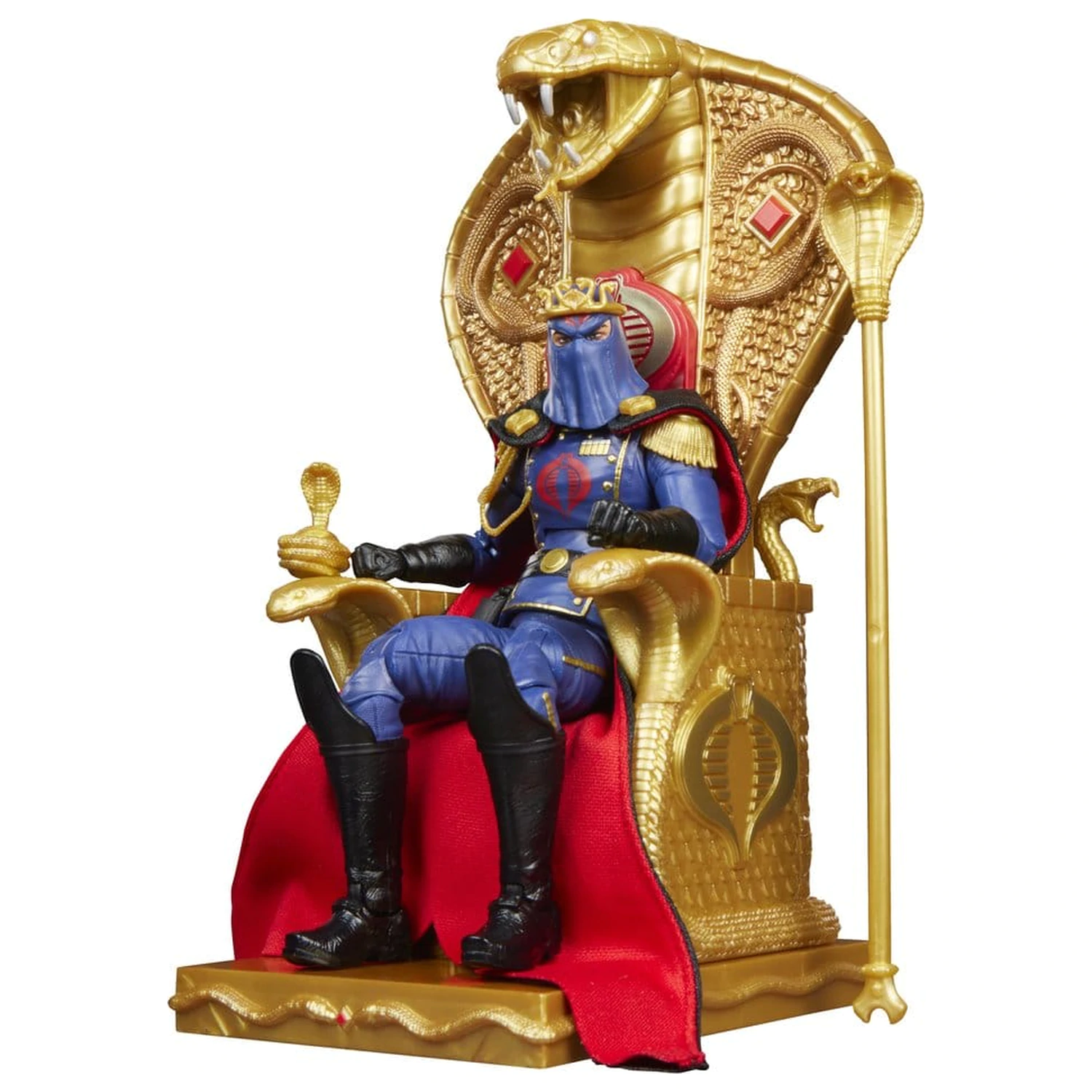 G.I. Joe Classified Series Cobra Commander in Dress Uniform & Throne akciófigura 15 cm termékfotó