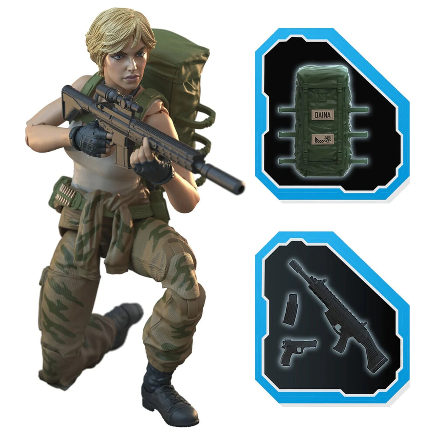 G.I. Joe Classified Series Daina figura 15cm termékfotó