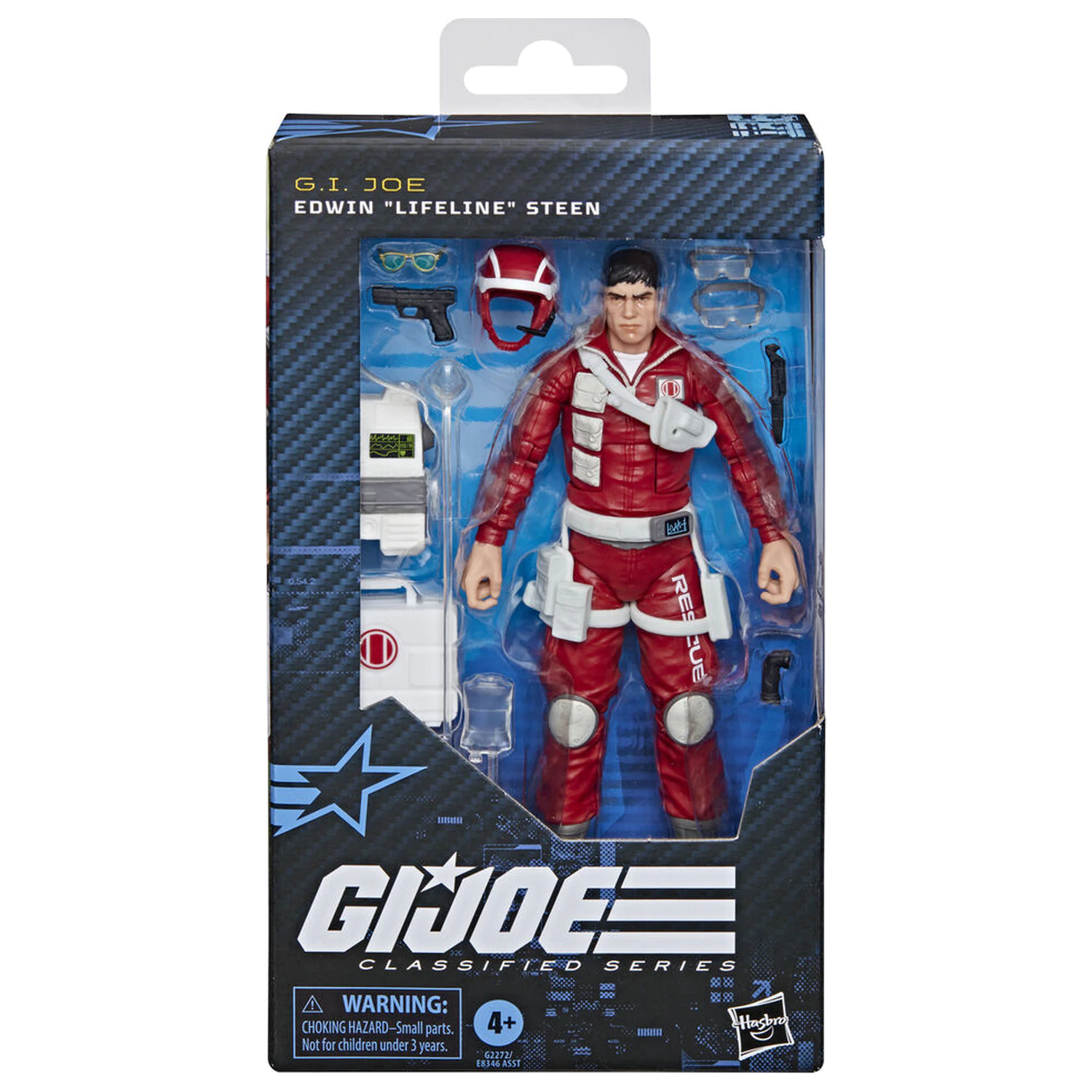 G.I. Joe Classified Series Edwin Lifeline figura 15cm termékfotó