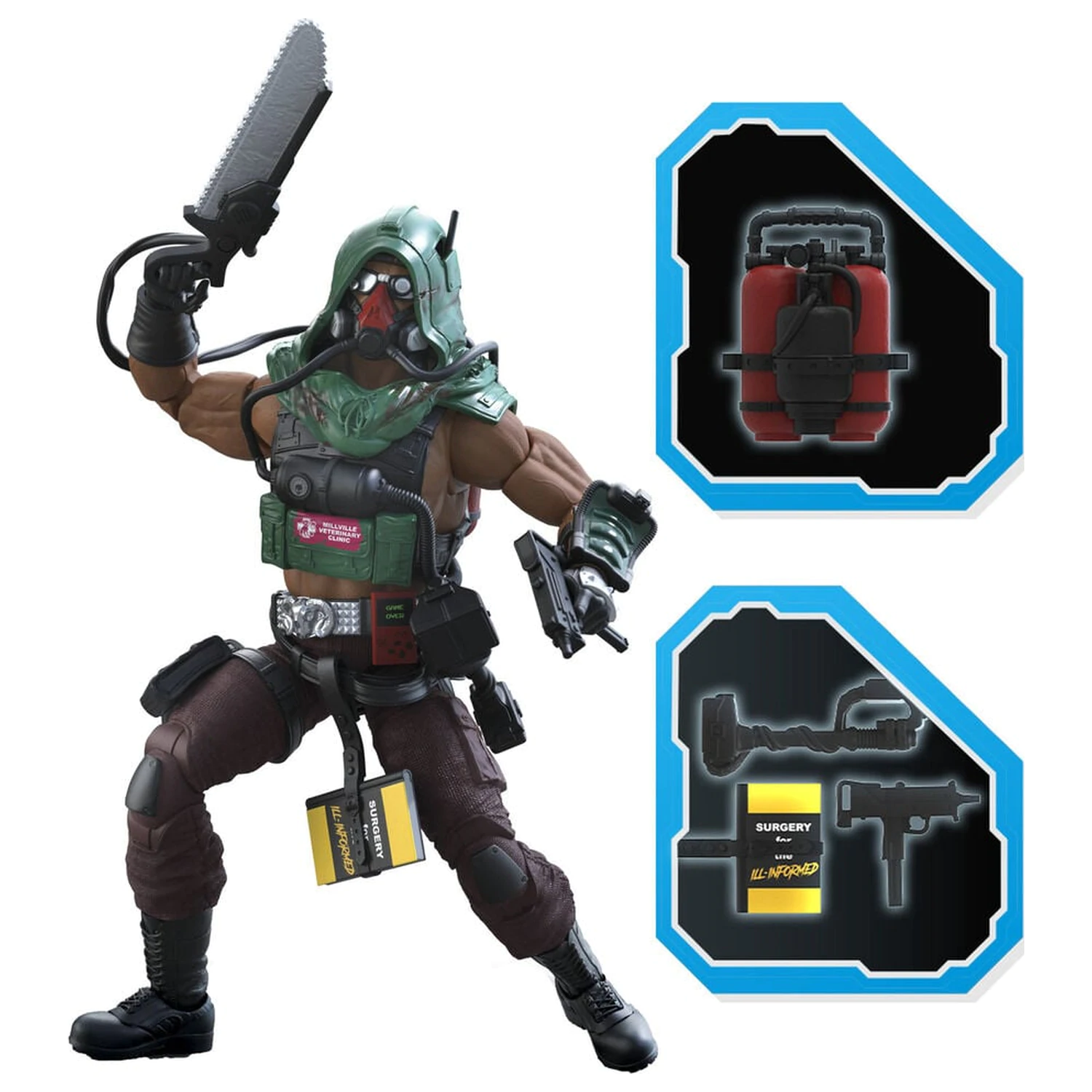 G.I. Joe Classified Series Flatline figura 15cm termékfotó