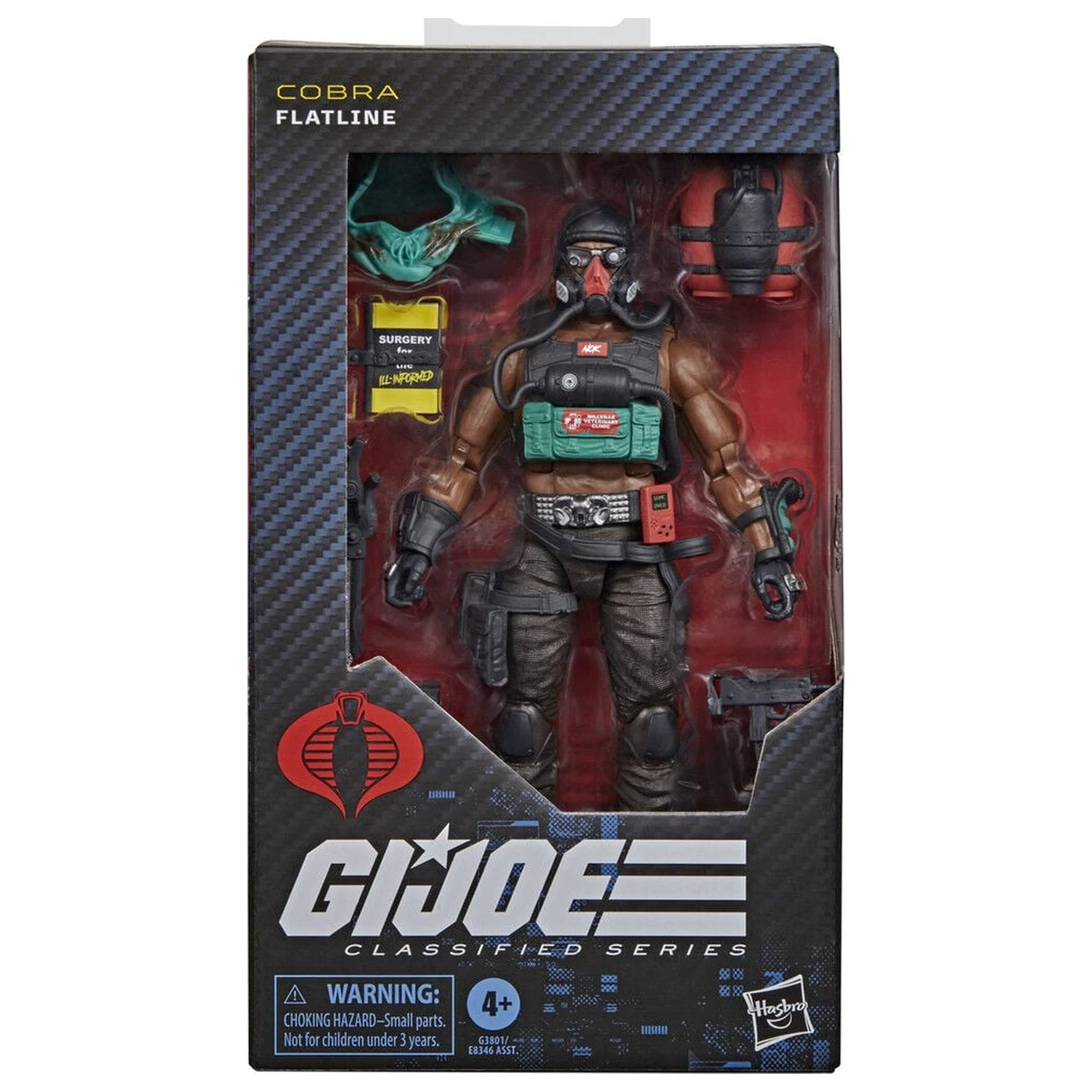 G.I. Joe Classified Series Flatline figura 15cm termékfotó