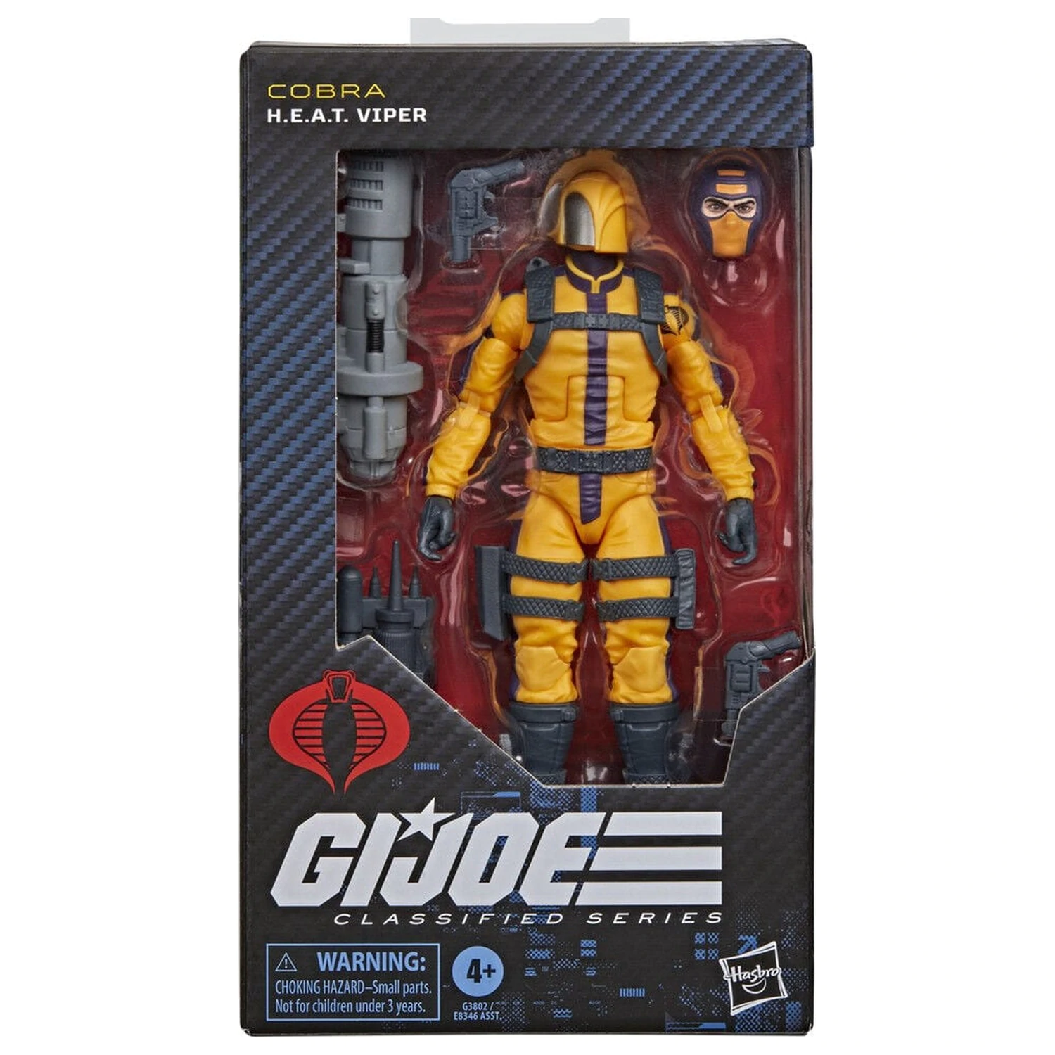 G.I. Joe Classified Series H.E.A.T. Viper figura 15cm termékfotó