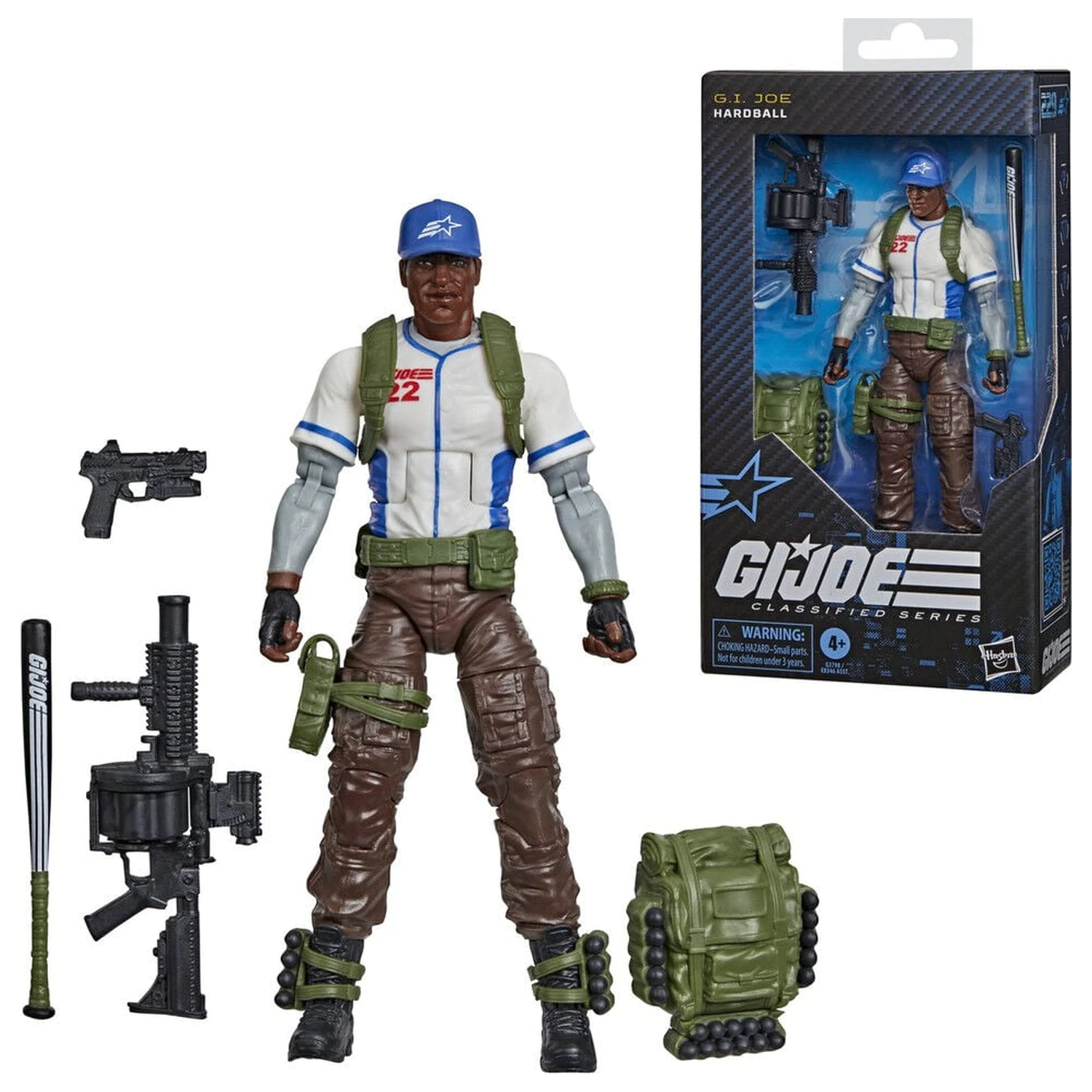 G.I. Joe Classified Series Hardball figura 15cm termékfotó