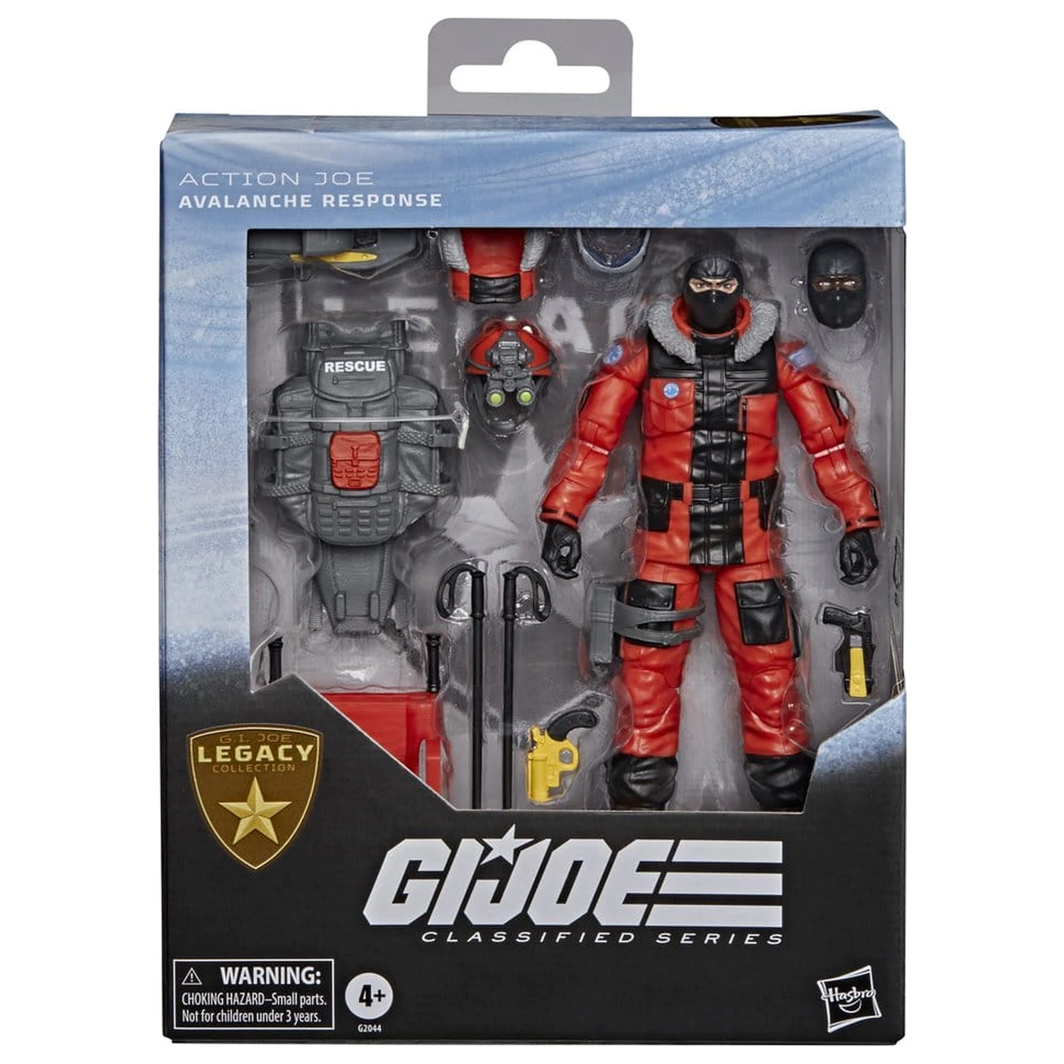 G.I. Joe Classified Series Legacy Collection Action Joe - Avalanche Response akciófigura 15 cm termékfotó