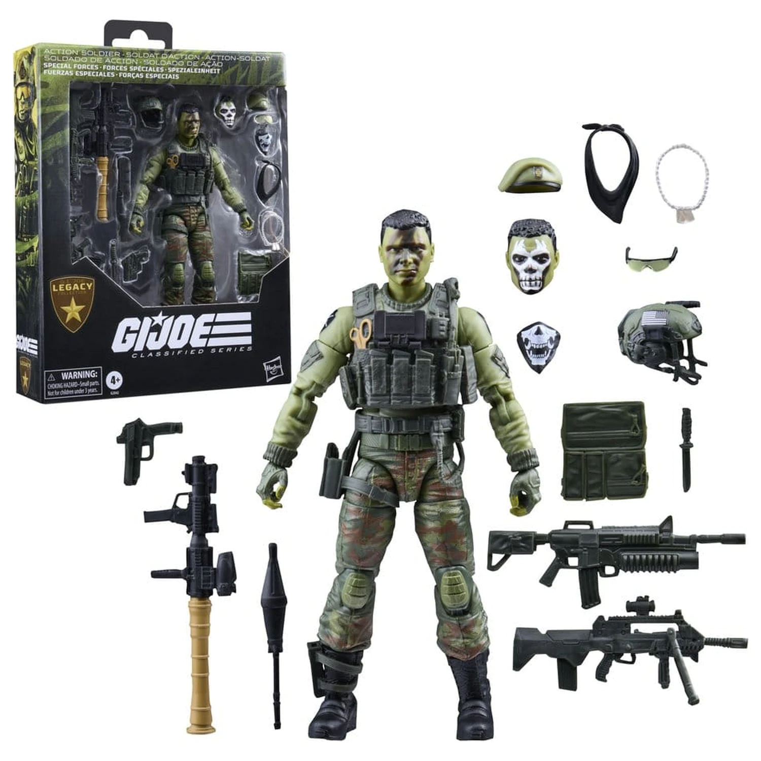 G.I. Joe Classified Series Legacy Collection akciófigura Action Soldier - Special Forces 15 cm termékfotó