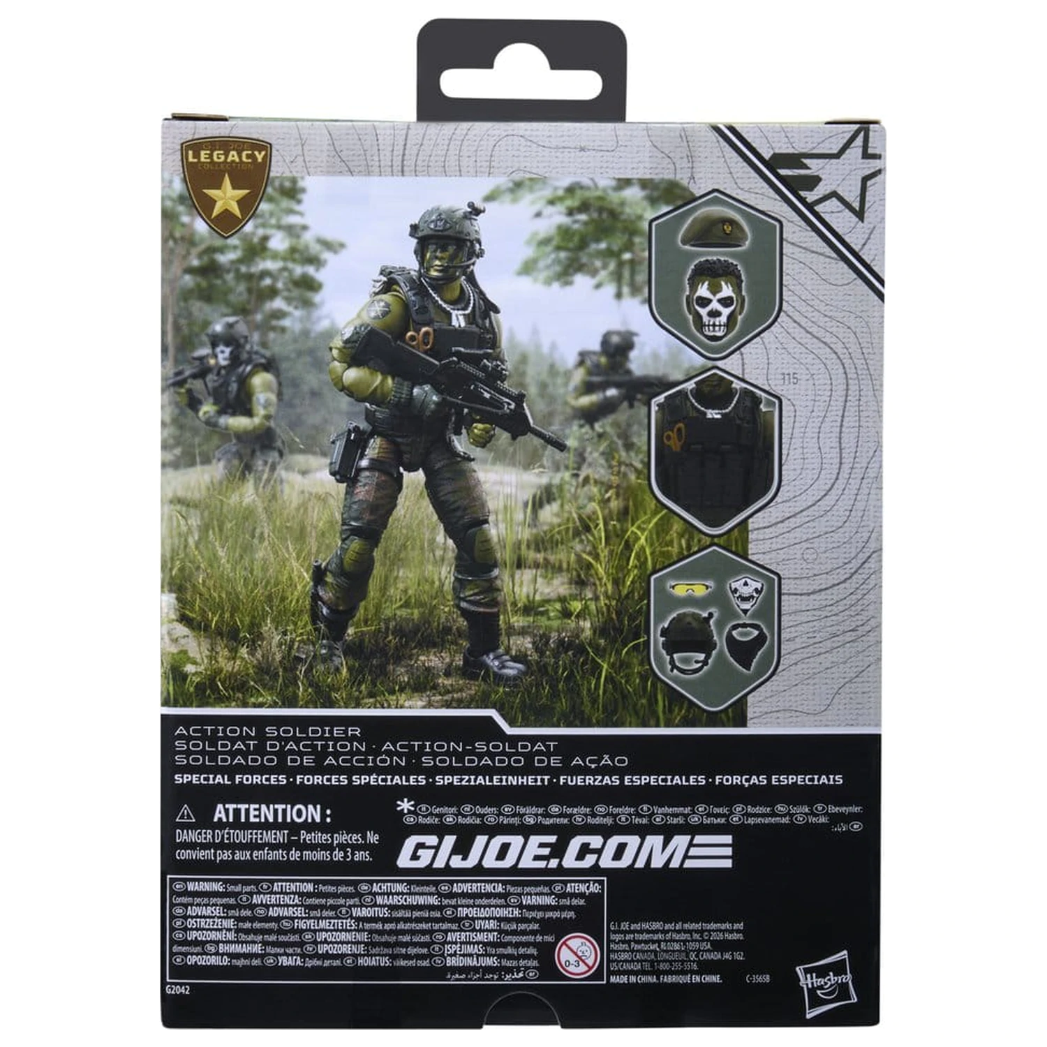 G.I. Joe Classified Series Legacy Collection akciófigura Action Soldier - Special Forces 15 cm termékfotó