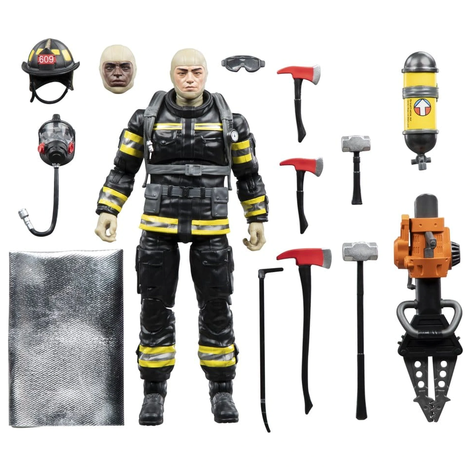 G.I. Joe Classified Series Legacy Collection akciófigura Search & Rescue Firefighter 15 cm termékfotó