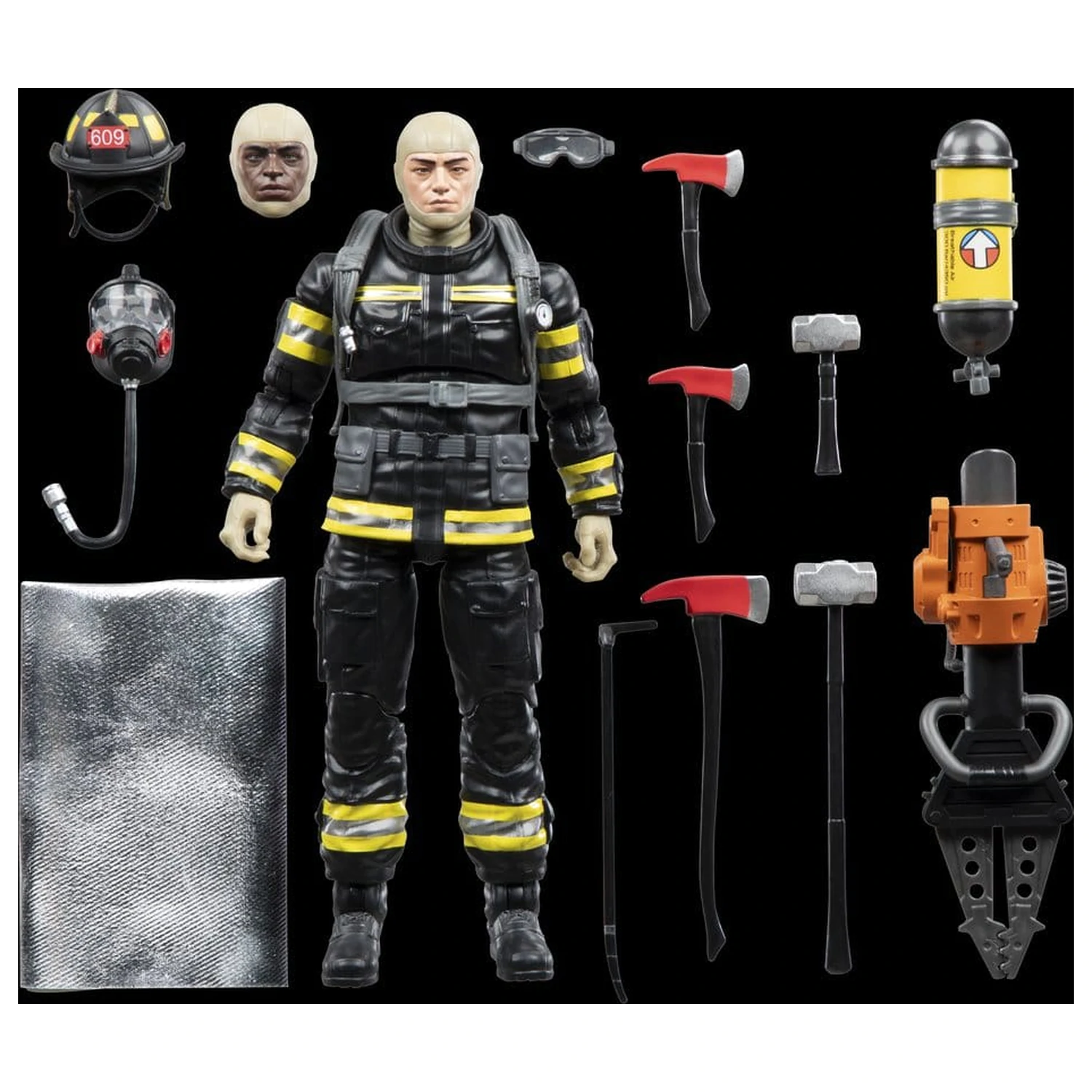 G.I. Joe Classified Series Legacy Collection akciófigura Search & Rescue Firefighter 15 cm termékfotó