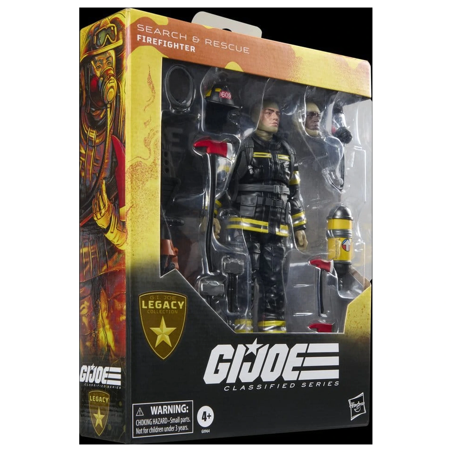 G.I. Joe Classified Series Legacy Collection akciófigura Search & Rescue Firefighter 15 cm termékfotó