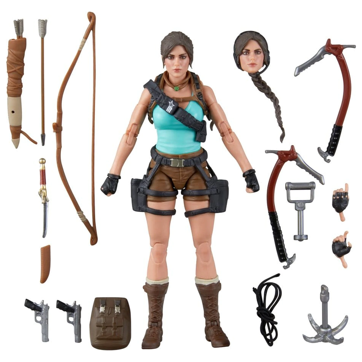G.I. Joe Classified Series Retro Cardback Collaborative akciófigura Lara "Tomb Raider" Croft 15 cm termékfotó