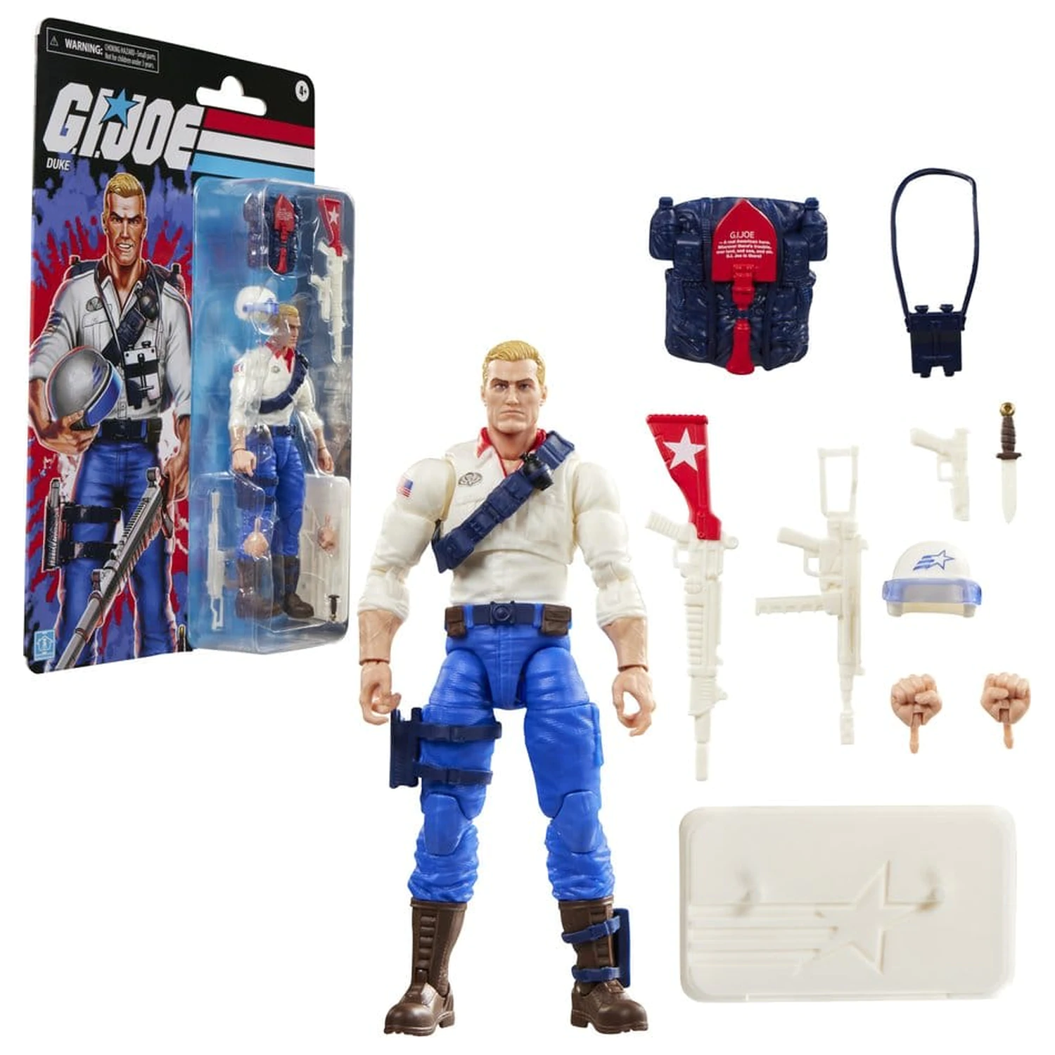 G.I. Joe Classified Series Retro Duke akciófigura 15 cm termékfotó