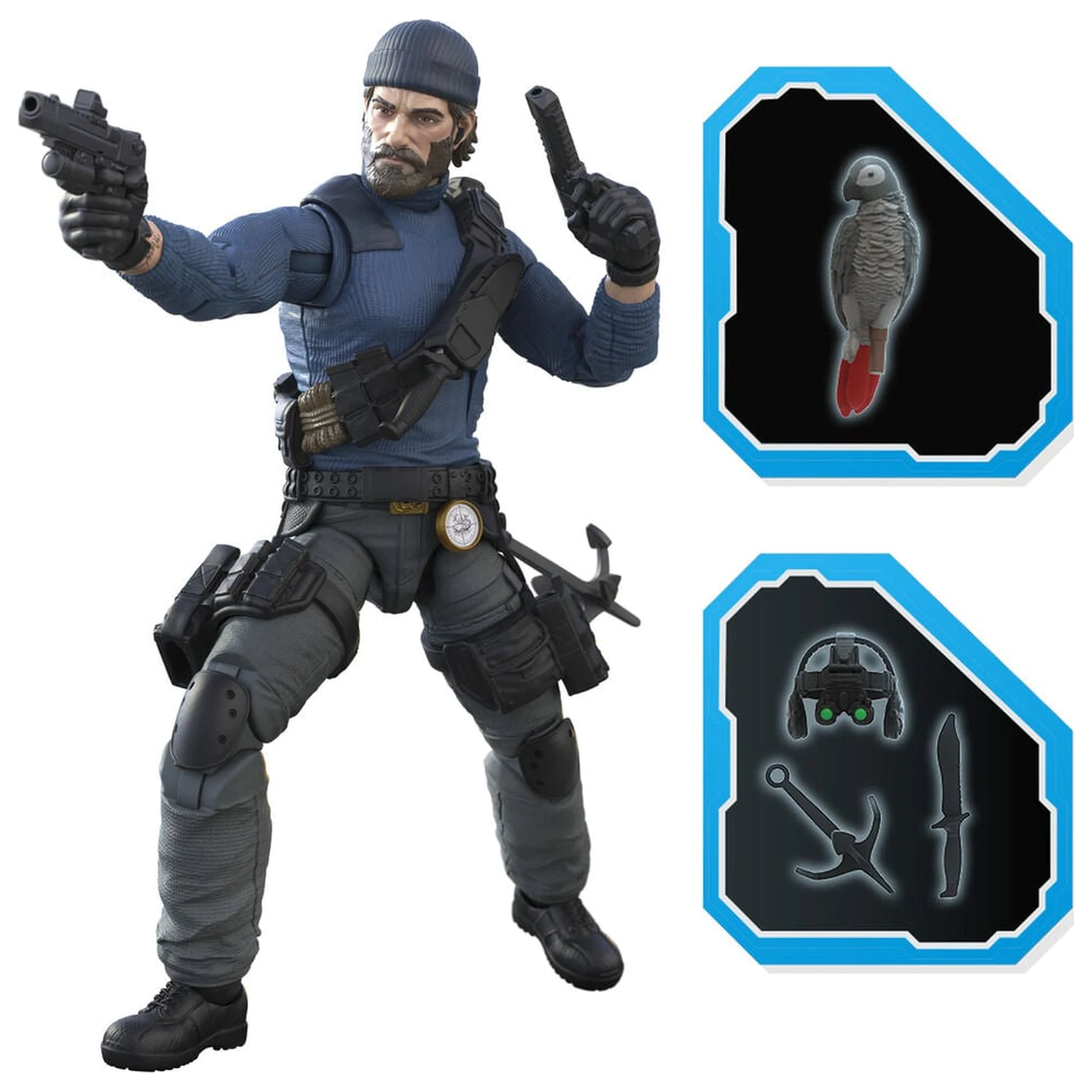 G.I. Joe Classified Series Shipwreck & Althea figura 15cm termékfotó