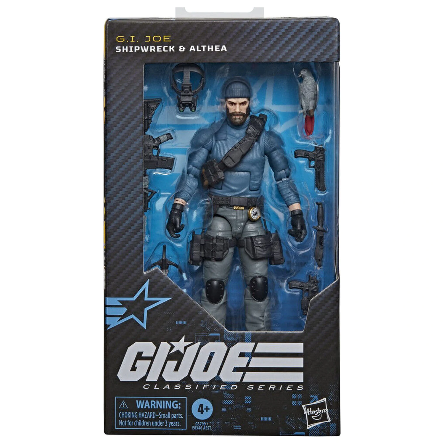 G.I. Joe Classified Series Shipwreck & Althea figura 15cm termékfotó