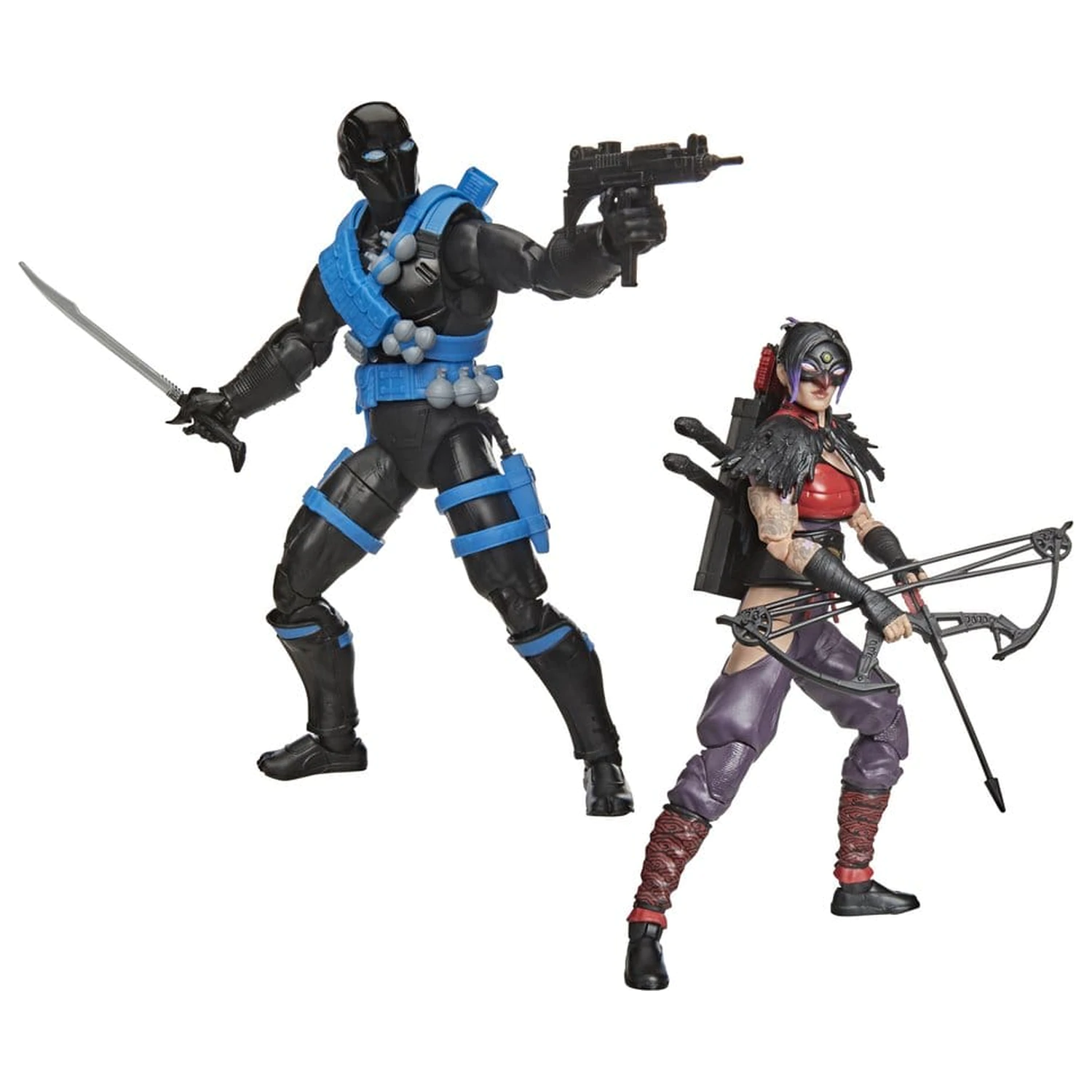 G.I. Joe Classified Series Snake Eyes & Kim "Jinx" Arashikage 2 db-os akciófigura csomag 15 cm termékfotó