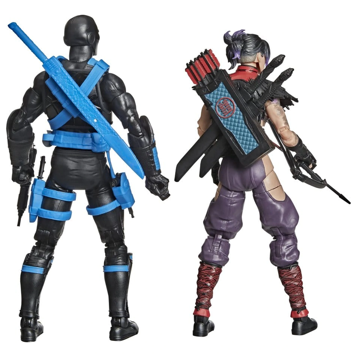 G.I. Joe Classified Series Snake Eyes & Kim "Jinx" Arashikage 2 db-os akciófigura csomag 15 cm termékfotó