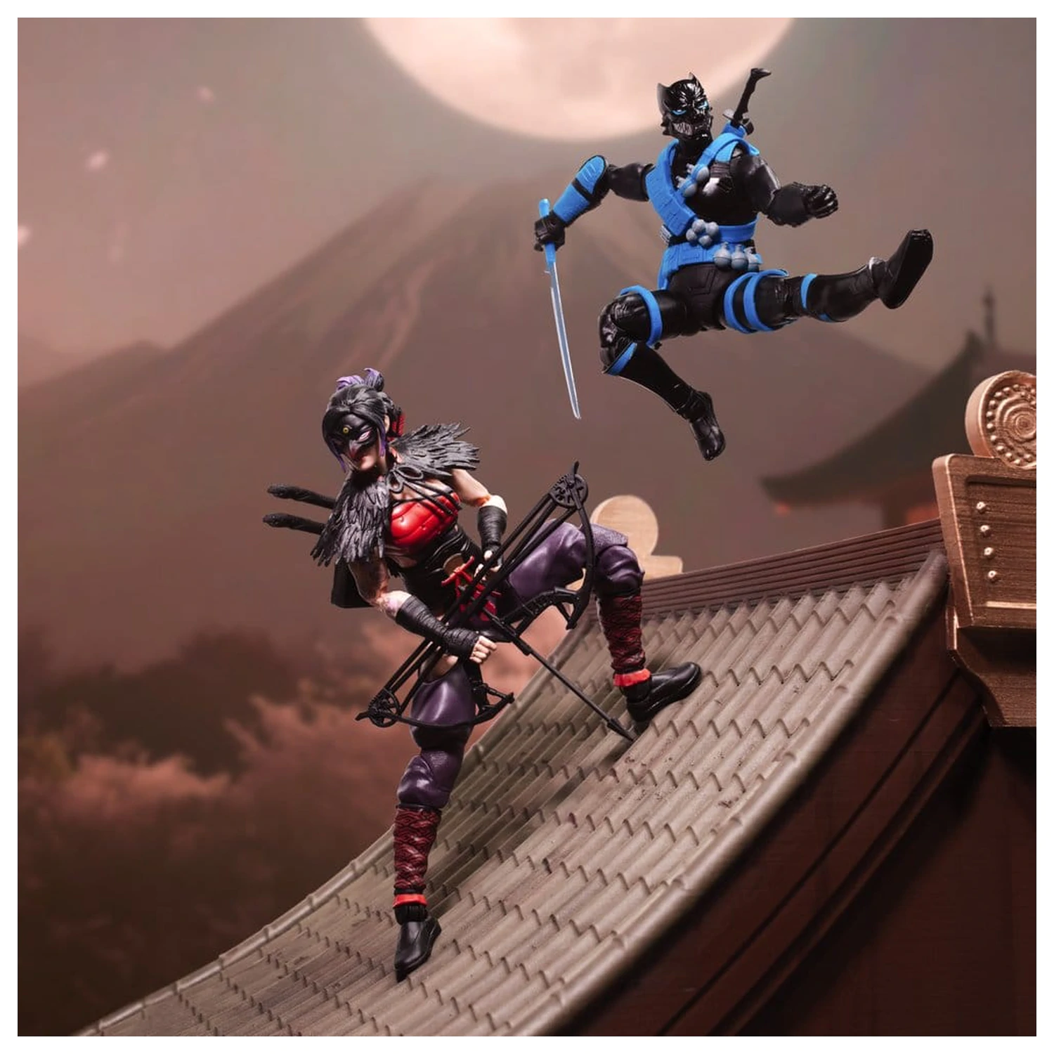G.I. Joe Classified Series Snake Eyes & Kim "Jinx" Arashikage 2 db-os akciófigura csomag 15 cm termékfotó