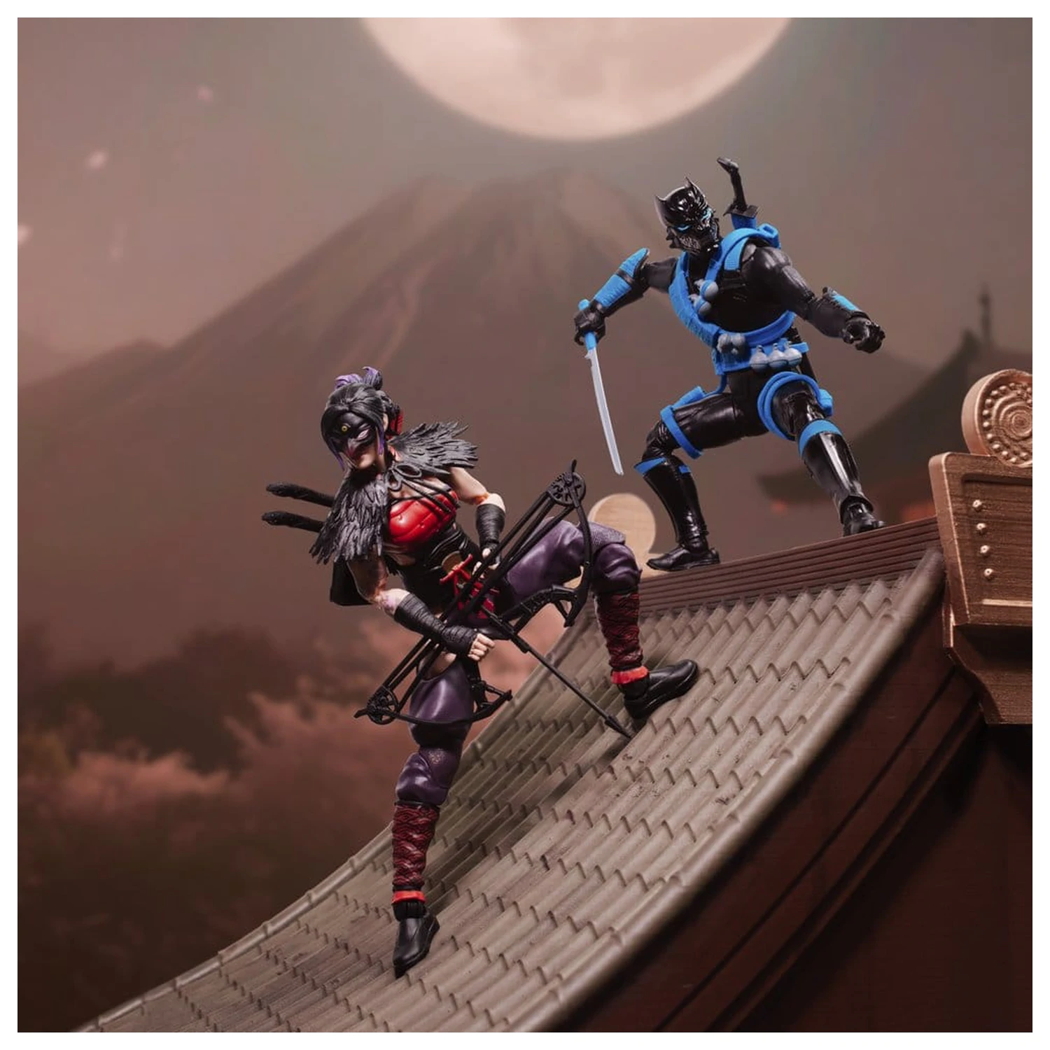 G.I. Joe Classified Series Snake Eyes & Kim "Jinx" Arashikage 2 db-os akciófigura csomag 15 cm termékfotó