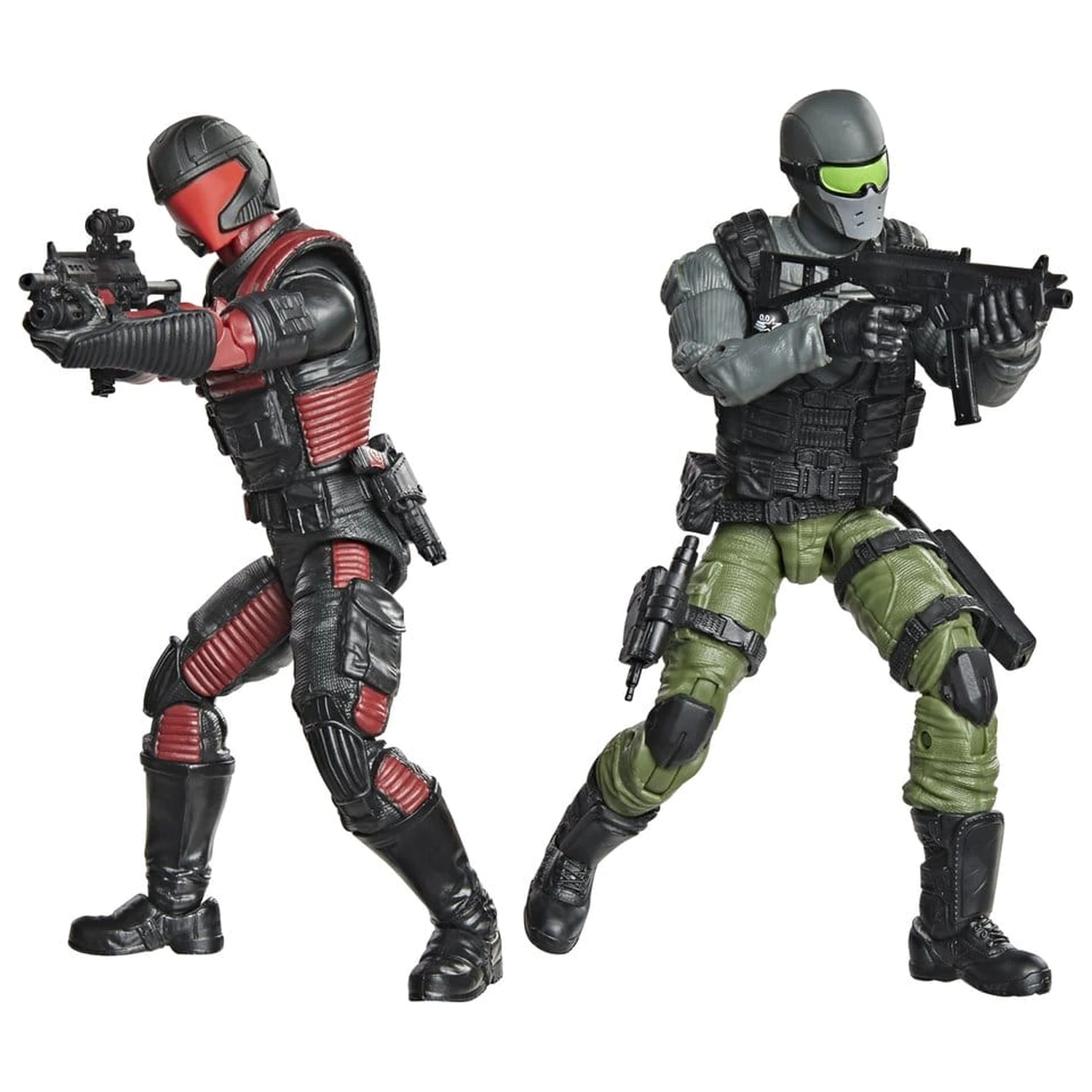 G.I. Joe Classified Series Snake Eyes & Varmint ATV vs. Stealth Viper & Cobra Stealth Flight Pod (Trubble Bubble) akciófigura és jármű csomag 15 cm termékfotó