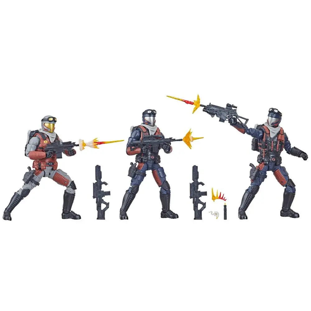 G.I. Joe Classified Series Troop-Builder Cobra Viper & Vipers 3 db-os akciófigura csomag 15 cm termékfotó