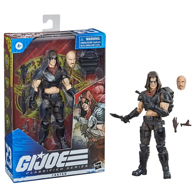 G.I. Joe Classified Series Zartan figura 15cm termékfotó