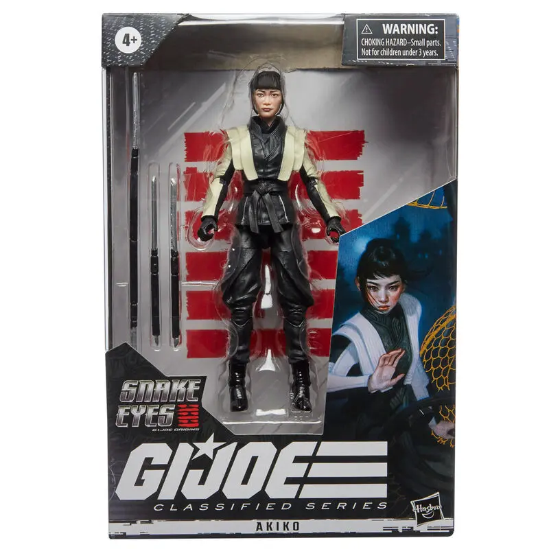G.I. Joe Classified sorozat - Snake Eyes: G.I. Joe Origins Akiko 18 figura 15cm termékfotó