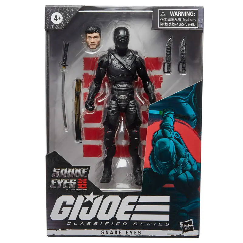 G.I. Joe Classified sorozat - Snake Eyes: G.I. Joe Origins Snake Eyes 16 figura 15cm termékfotó