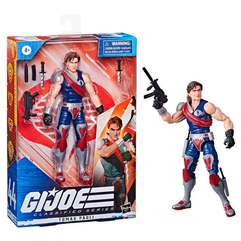 G.I. Joe Classified Tomax Paoli figura 15cm termékfotó