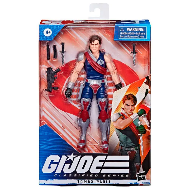 G.I. Joe Classified Tomax Paoli figura 15cm termékfotó