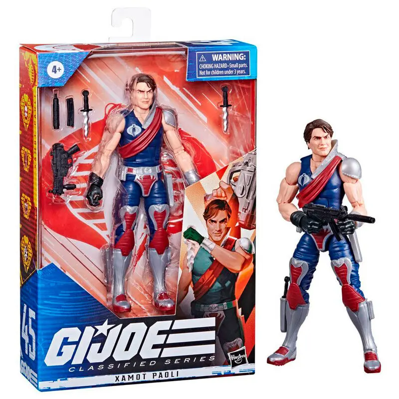 G.I. Joe. Classified Xamot Paoli figura 15cm termékfotó