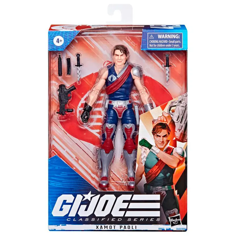 G.I. Joe. Classified Xamot Paoli figura 15cm termékfotó