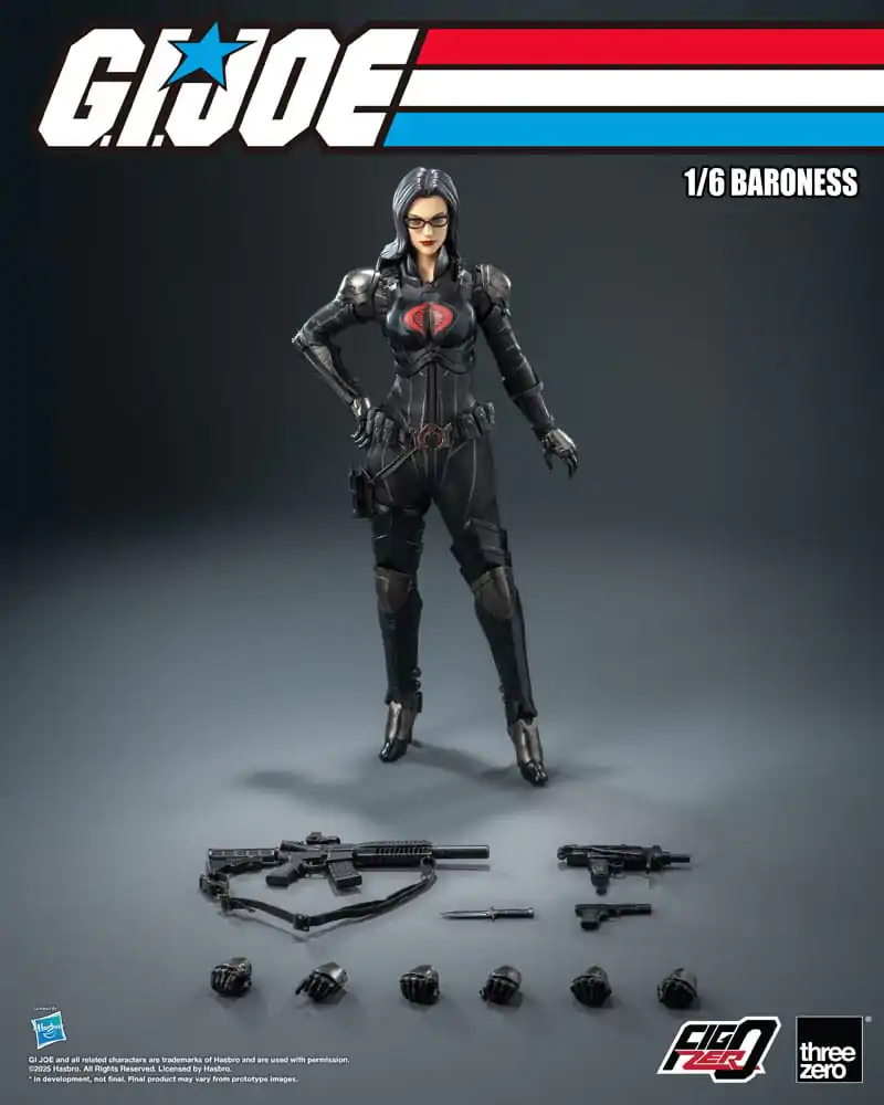 G.I. Joe FigZero 1/6 Baroness akciófigura 30 cm termékfotó