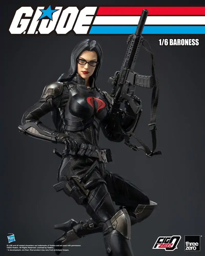 G.I. Joe FigZero 1/6 Baroness akciófigura 30 cm termékfotó