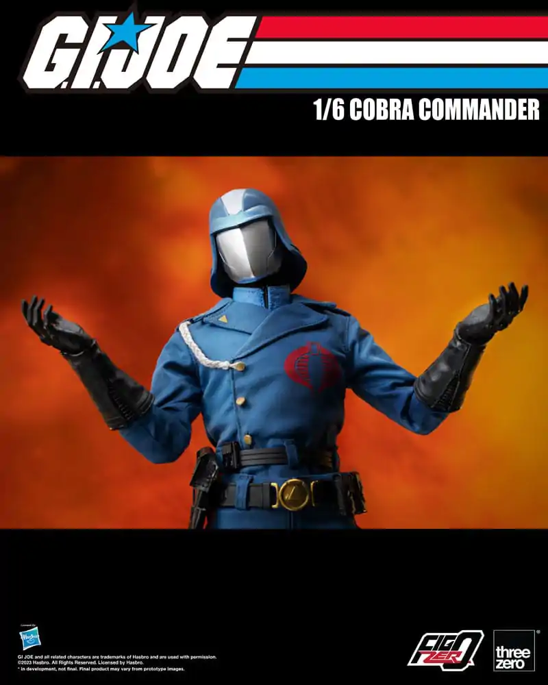 G.I. Joe FigZero 1/6 Cobra Commander akciófigura 30 cm termékfotó