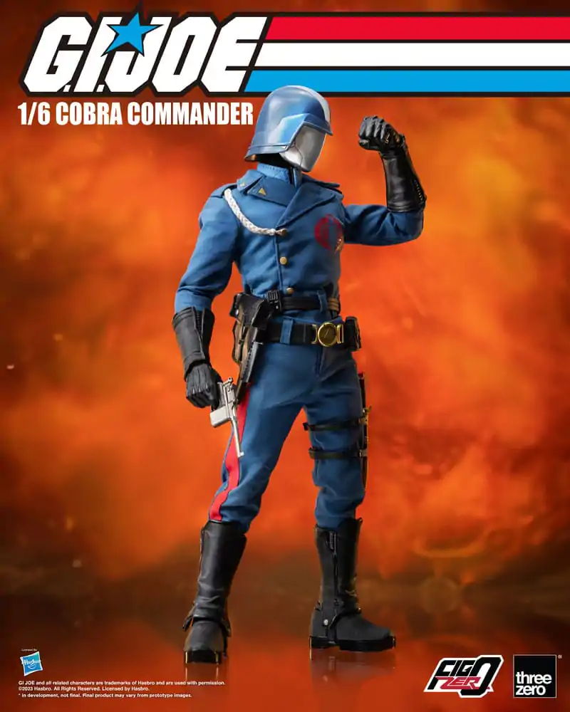 G.I. Joe FigZero 1/6 Cobra Commander akciófigura 30 cm termékfotó