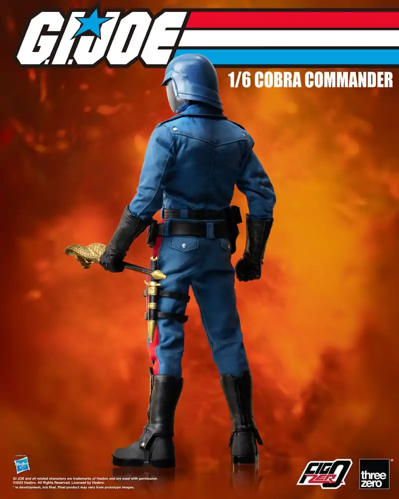 G.I. Joe FigZero 1/6 Cobra Commander akciófigura 30 cm termékfotó