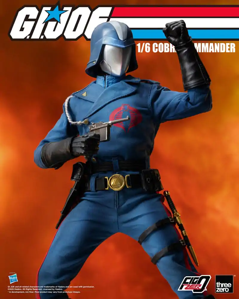 G.I. Joe FigZero 1/6 Cobra Commander akciófigura 30 cm termékfotó