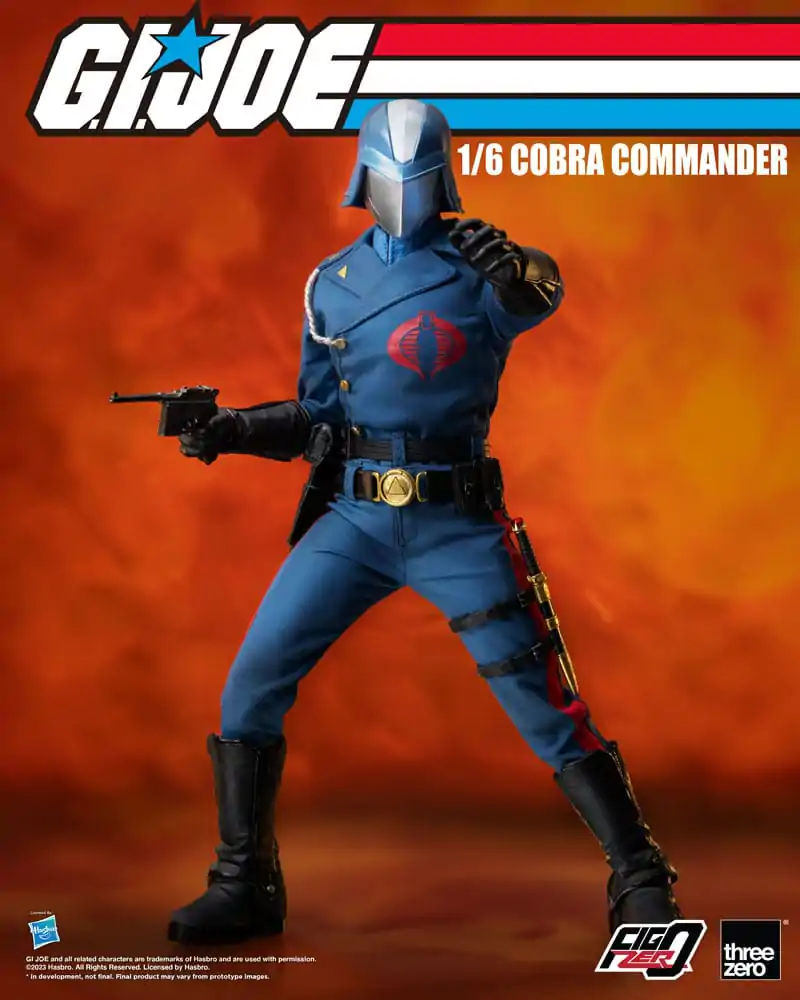 G.I. Joe FigZero 1/6 Cobra Commander akciófigura 30 cm termékfotó