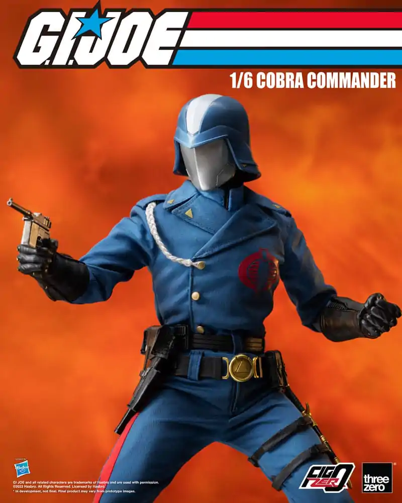 G.I. Joe FigZero 1/6 Cobra Commander akciófigura 30 cm termékfotó