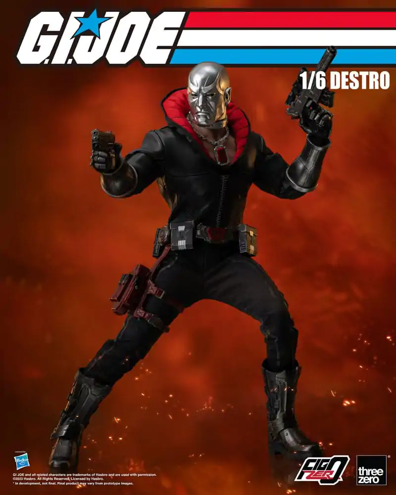 G.I. Joe FigZero 1/6 Destro akciófigura 31 cm termékfotó